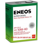 Масло моторное ENEOS Super Diesel CG-4 п\синт 10W40 4л oil1328