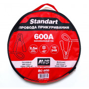 Провода прикуривания Standart 2,5м.600А (AVS)