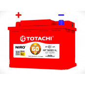 Аккумулятор TOTACHI NIRO MF 56065 60а/ч 