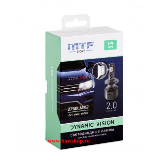 Светодиодные лампы H4 Dynamic Vision H4/H19 5500К (MTF)