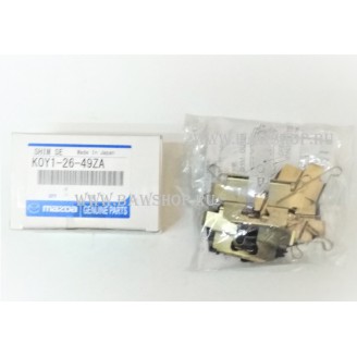 Пластины задних тормозных колодок Mazda K0Y12649ZA