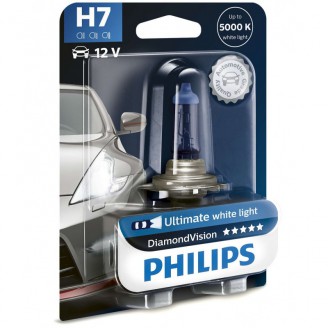 Лампа H7 12V 55W DIAMOND VISION 12972DVB1 PHILIPS