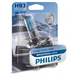 ЛАМПА HB3 WHITEVISION ULTRA 9005WVUB1 PHILIPS