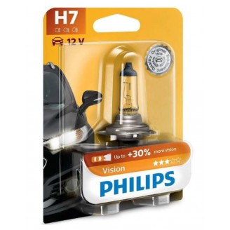 Лампа H7 12V 55W +30% VISION PREMIUM 12972PRB1 PHILIPS