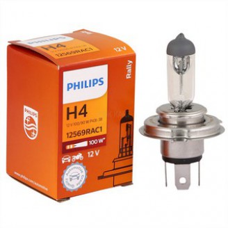 Лампа H4 12V 100/90W RALLY 12569RAC1 PHILIPS