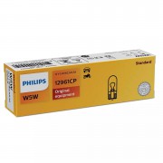 ЛАМПА СИГНАЛЬНАЯ W5W 12V 5W 12961CP PHILIPS