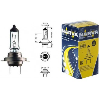 ЛАМПА H7 12V 55W PX26D 48328 NARVA