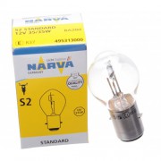 ЛАМПА MOTO S2 12V 35/35W 49531 NARVA