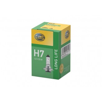 ЛАМПА НАКАЛИВАНИЯ H7 12V 55W LONGLIFENISSAN QASHQAI / QASHQAI +2 (J10, JJ10)8GH007157201HELLA