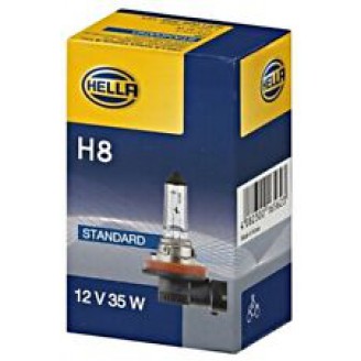 ЛАМПА НАКАЛИВАНИЯ H8 12V 35W СТАНДАРТNISSAN X-TRAIL (T31)8GH008356121HELLA
