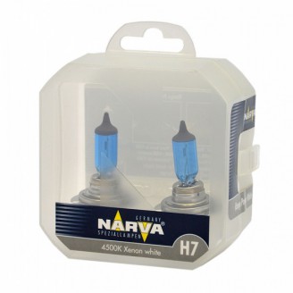 ЛАМПА H7 12V 55W PX26d Range Power White (к-т 2шт.) 48607 NARVA