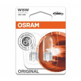 ЛАМПА W5W 12V 5W(к-т 2шт.)282502B OSRAM