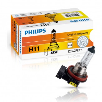 Лампа H11 12V 55W PGJ19-2 Vision 12362PRC1 PHILIPS