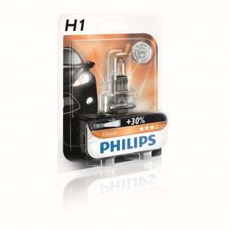 Лампа H1 12V 55W +30% VISION PREMIUM 12258PRB1 PHILIPS