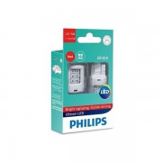 ЛАМПА W21/5W 12V LED 2.7W RED X-TREMEULTINON(к-т 2шт.)11066ULRX2 PHILIPS