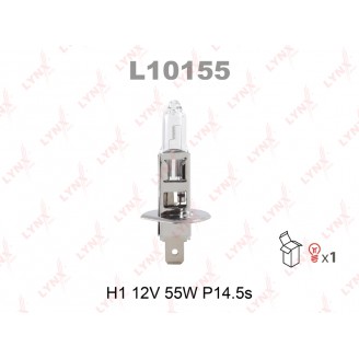 ЛАМПА Н1 12V 55W+35% LONG LIFE L10155 LYNX
