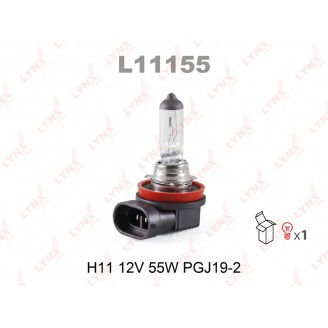Лампа H11 12V 55W L11155 LYNX