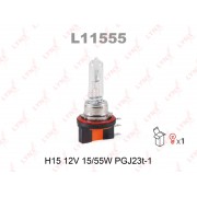 ЛАМПА Н15 112V 55/15W +35% LONG LIFE L11555 LYNX