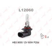 ЛАМПА НB3 12V 65W +35% LONG LIFE L12060 LYNX