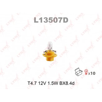 ЛАМПА T4.7 12V 1.5W BX8.4D L13507D LYNX