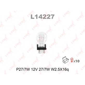 ЛАМПА НАКАЛИВАНИЯ P27/7 12V 2,5X16QL14227LYNX