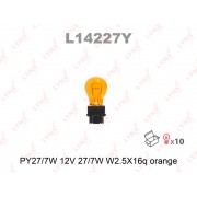 ЛАМПА PY27/7 12V 2,5X16Q L14227Y LYNX