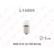 ЛАМПА R5W G18 12V 5W BA15S L14505 LYNX