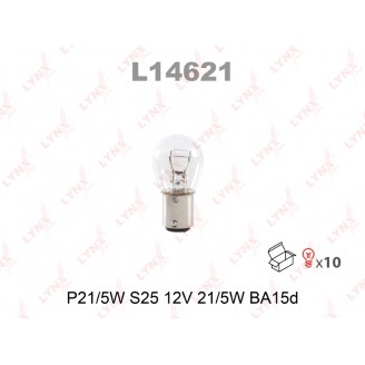 ЛАМПА НАКАЛИВАНИЯ P21/5W S25 12V21/5W BA15DL14621LYNX