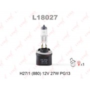 ЛАМПА Н27/1 12V 27W +35% LONG LIFE L18027 LYNX