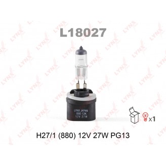 ЛАМПА Н27/1 12V 27W +35% LONG LIFE L18027 LYNX
