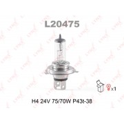 ЛАМПА Н4 24V 75/70W +35% LONG LIFE L20475 LYNX