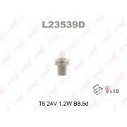 ЛАМПА T5 24V 1.2W B8.5D L23539D LYNX