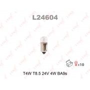 ЛАМПА T4W T8.5 24V 4W BA9S L24604 LYNX
