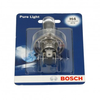 Лампа H4 12V 60/55W PURE LIGHT1987301001 BOSCH