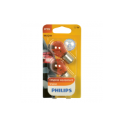 ЛАМПА PY21W 12V 21W (к-т 2шт)12496NAB2 PHILIPS