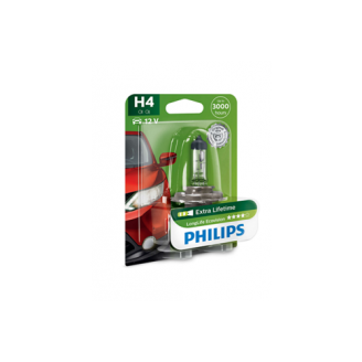 Лампа H4 12V 60/55W LONGLIFE ECOVISION 12342LLECOB1 PHILIPS