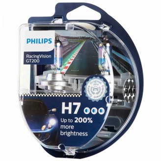 ЛАМПА H7 RACING VISION GT200 12972RGTS2 PHILIPS