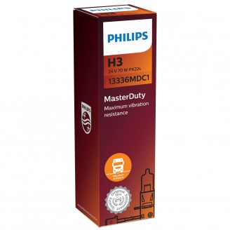 Лампа H3 24V 70W MASTERDUTY 13336MDC1 PHILIPS