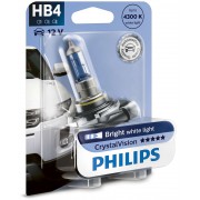 ЛАМПА HB4 12V 55W CRYSTAL VISION 9006CVB1 PHILIPS