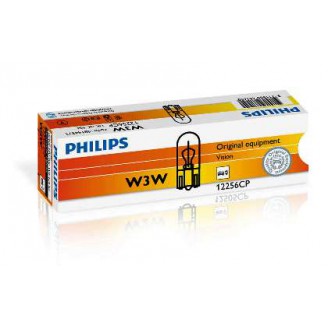 ЛАМПА W3W 12V 3W 12256CP PHILIPS