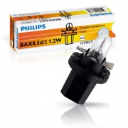 ЛАМПА ПАНЕЛИ ПРИБОРОВ С ПАТРОНОМ Bax 8,5d/2 black 12V 1.2W ( 1 ШТ.)12598CPPHILIPS