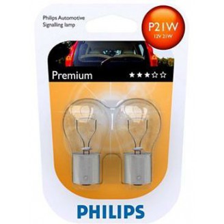ЛАМПА P21W 12V 21W(к-т 2шт.)12498B2 PHILIPS